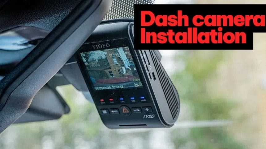 dashboard camera installation
